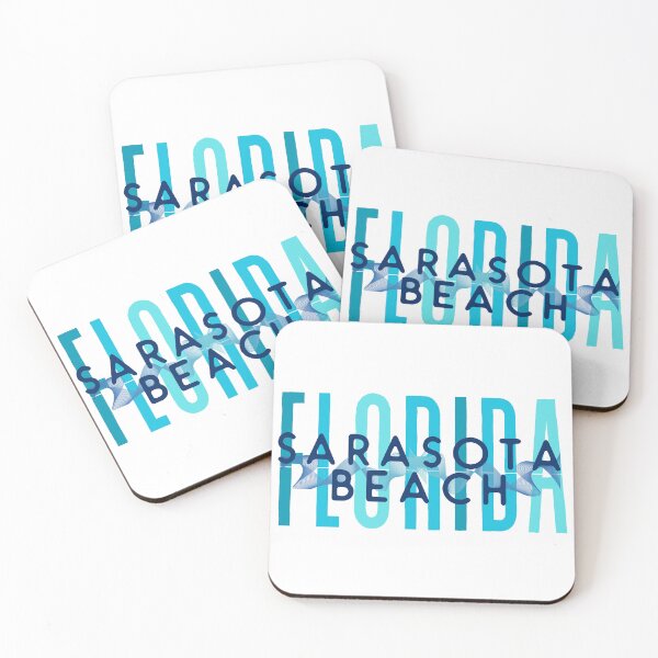 Item preview, Sarasota Beach Florida (Ocean Split) designed and sold by Whackadoodletee.