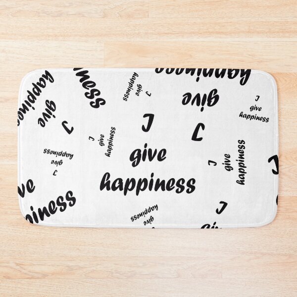 Item preview, Pattern with the inscription "I give happiness" designed and sold by Cherevan.