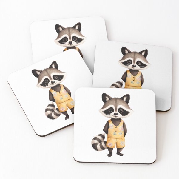 Item preview, Enchanting Watercolor Raccoon designed and sold by Victoria Riabov.