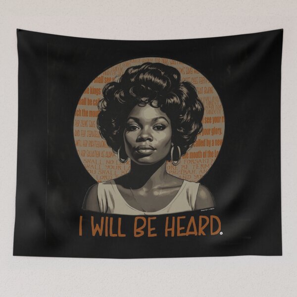 Item preview, I Will Be Heard designed and sold by GWEverything.