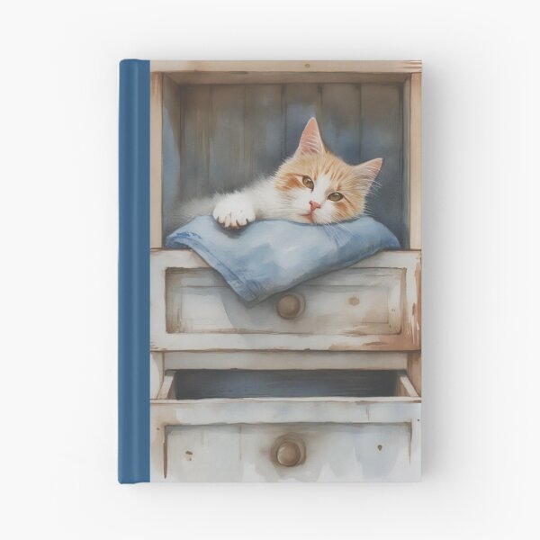 Item preview, Cat In Drawer designed and sold by prettykaler.