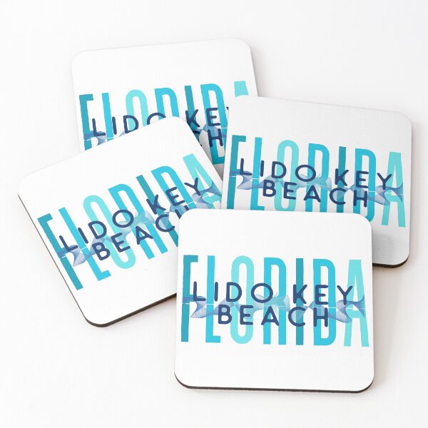 Item preview, Lido Key Beach Florida (Ocean Split) designed and sold by Whackadoodletee.