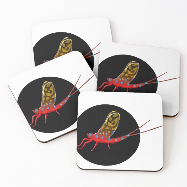 Item preview, Mayfly Brook Trout_black background designed and sold by Josh Nelson.
