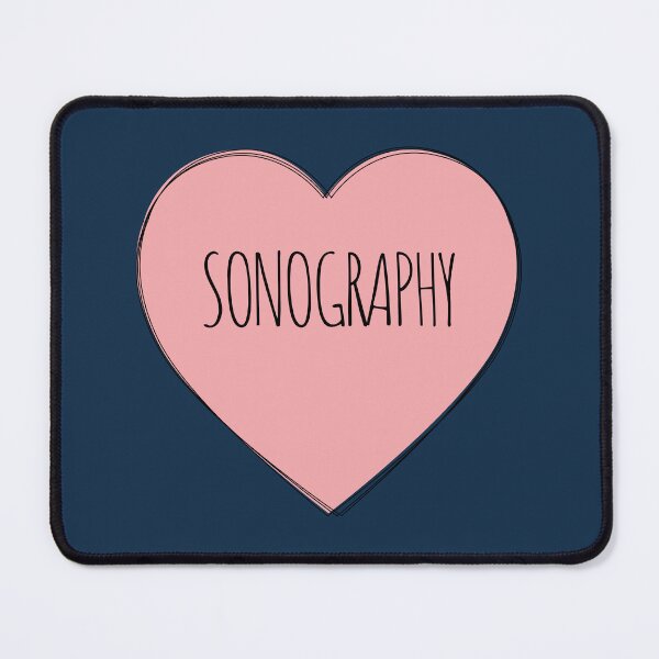 Item preview, I Heart Sonography Pink designed and sold by MaryAller.