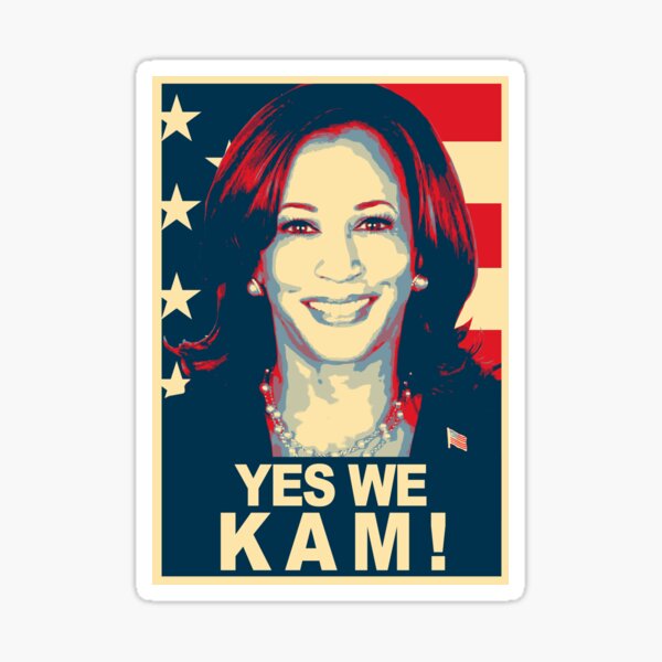 Vista previa del artículo con la obra «Kamala Harris Sí, camisa Kam, Kamala Harris para presidente 2024», diseñado y vendido por trendyzcom.