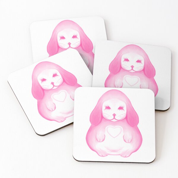 Item preview, Pink love bunny designed and sold by digitalsophie.