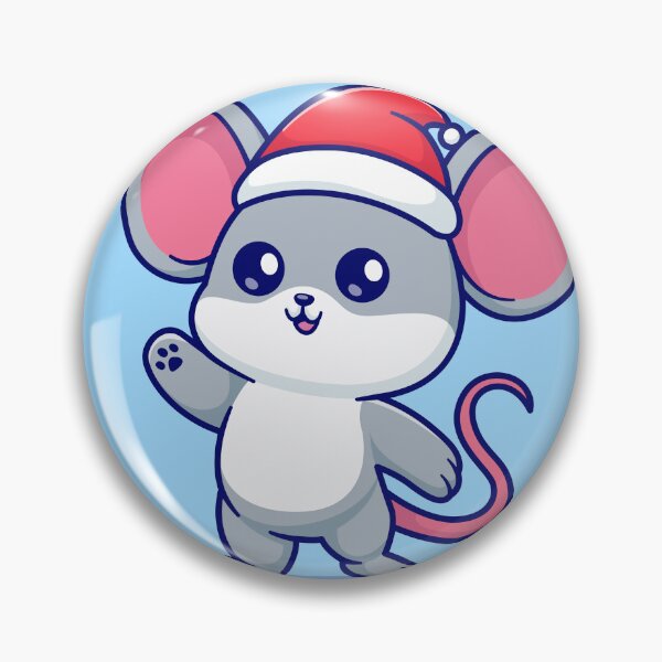 Item preview, Cute Mouse Wearing Beanie Hat Winter Cartoon Vector Icon Illustration designed and sold by hjian8219.