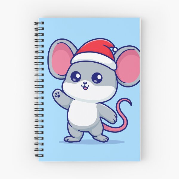 Item preview, Cute Mouse Wearing Beanie Hat Winter Cartoon Vector Icon Illustration designed and sold by hjian8219.