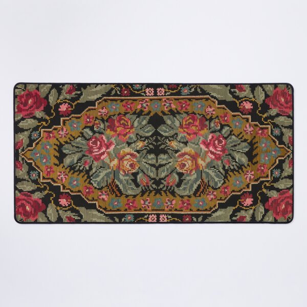 Item preview, Antique Karabakh Flower Patterned designed and sold by DehaArt.