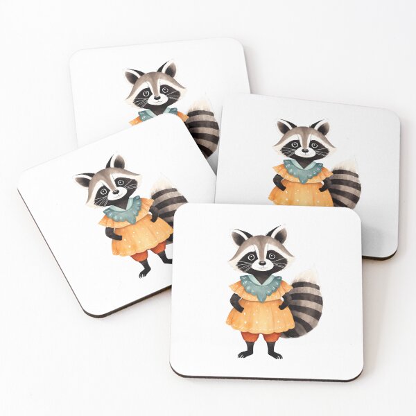 Item preview, Watercolor Raccoon designed and sold by Victoria Riabov.