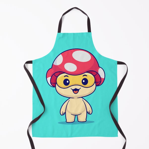 Item preview, Cute Mushroom Kid Wearing Glasses Cartoon Vector Icon Illustration designed and sold by hjian8219.