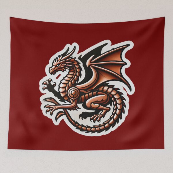 Item preview, Copper Dragon designed and sold by PinUpPizzazz.