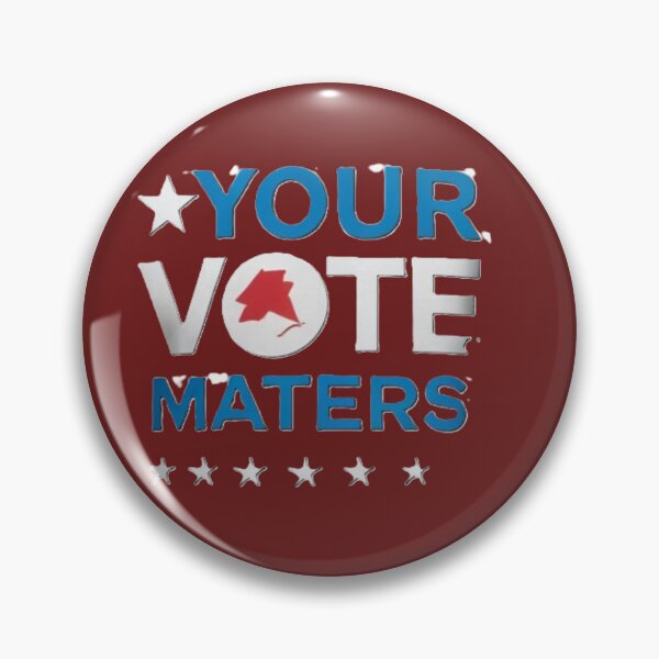 Item preview,  Inspiring "Your Vote Matters" 2024 Election Poster designed and sold by merve02shop.