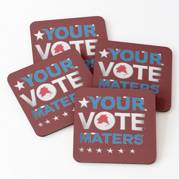 Item preview,  Inspiring "Your Vote Matters" 2024 Election Poster designed and sold by merve02shop.