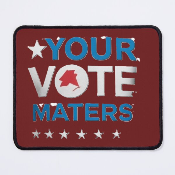 Item preview,  Inspiring "Your Vote Matters" 2024 Election Poster designed and sold by merve02shop.