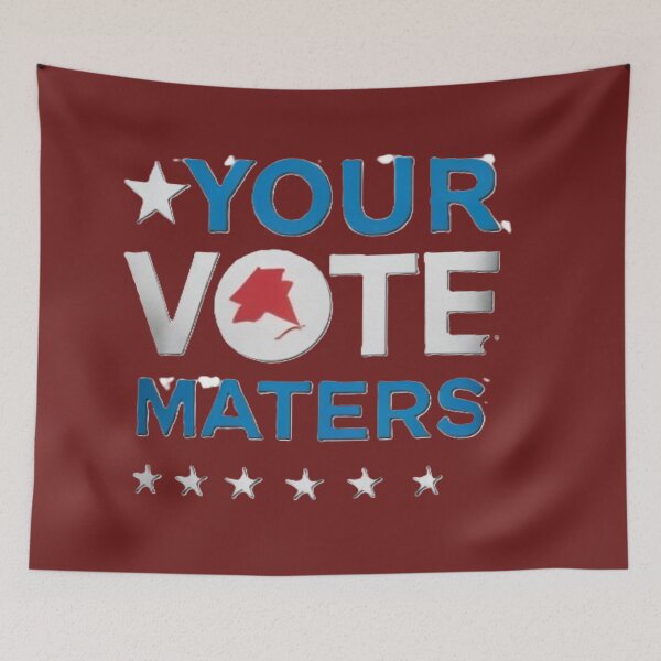 Item preview,  Inspiring "Your Vote Matters" 2024 Election Poster designed and sold by merve02shop.