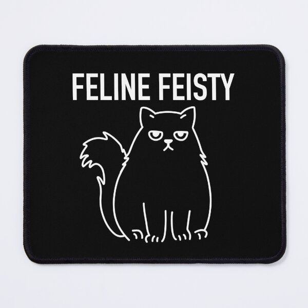 Item preview, Feline Frenzy Grumpy Cat Design designed and sold by ChuckleApparel.