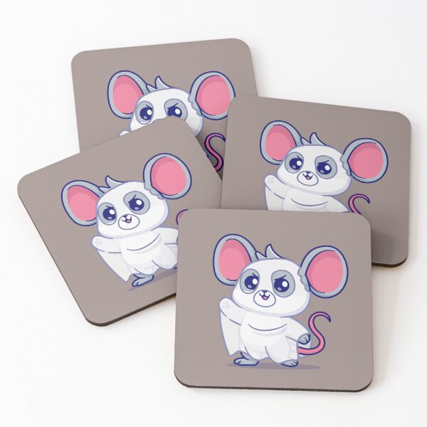 Item preview, Cute Mouse Ghost Cartoon Vector Icon Illustration designed and sold by hjian8219.