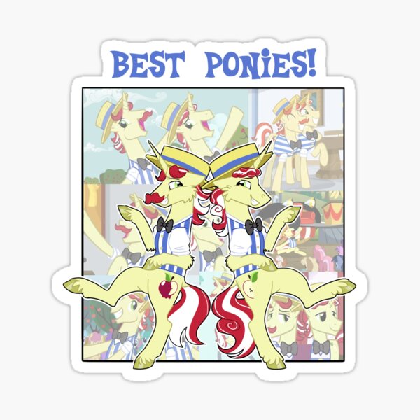 Best Ponies: Flim and Flam Sticker