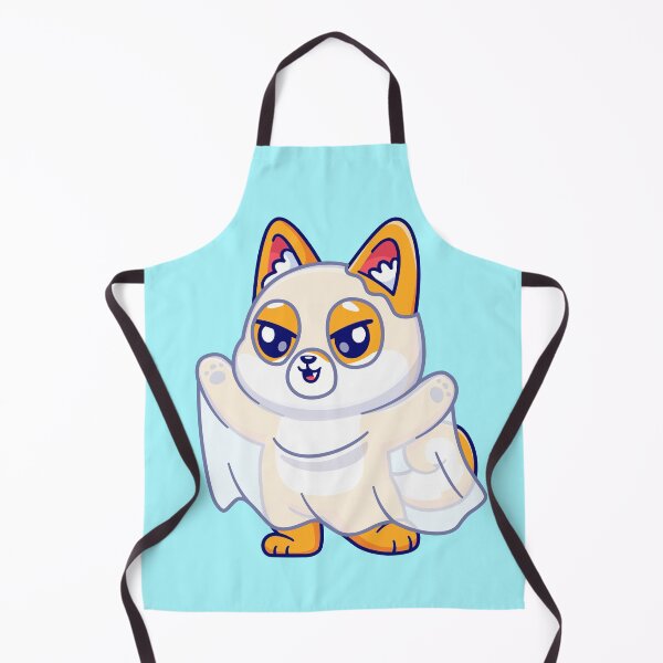 Item preview, Cute Shiba Inu Dog Ghost Cartoon Vector Icon Illustration designed and sold by hjian8219.
