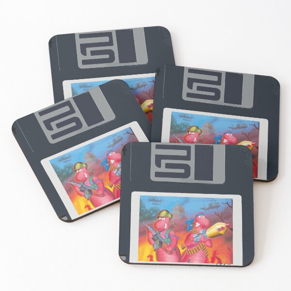 Item preview, worms_retro designed and sold by PixelStyleShop.