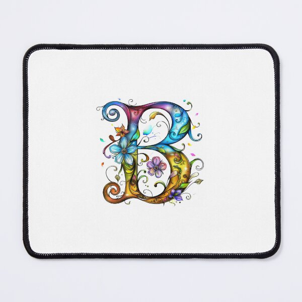 Item preview, Whimsical Monogram Letter B designed and sold by Boddicca.