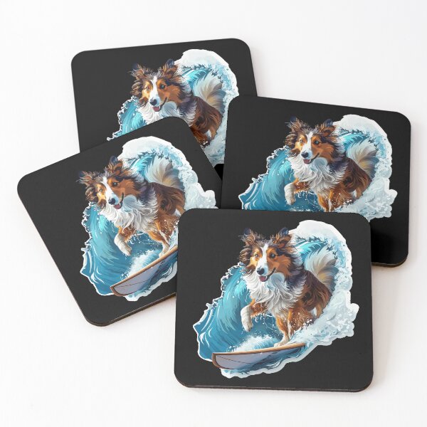 Item preview, Surfing Sheltie designed and sold by VelvetRoom.