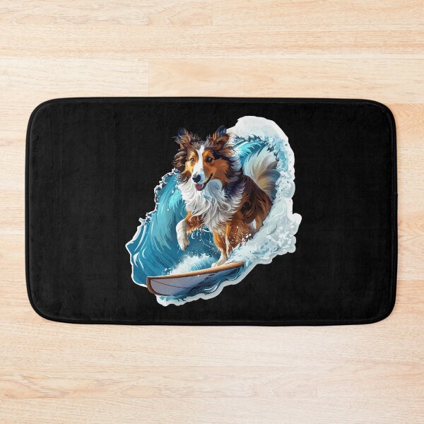 Item preview, Surfing Sheltie designed and sold by VelvetRoom.