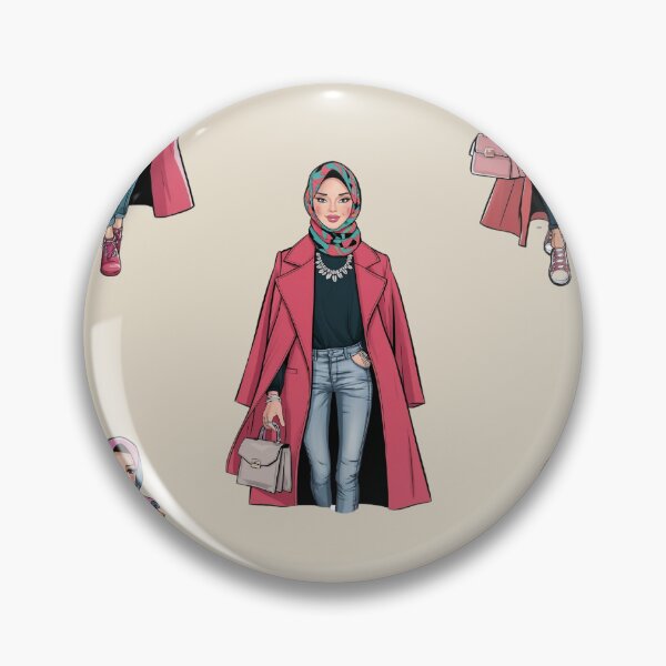 Item preview, Chic Hijab Fashion Collection - Five Unique Styles for Trendy designed and sold by Alnazie.