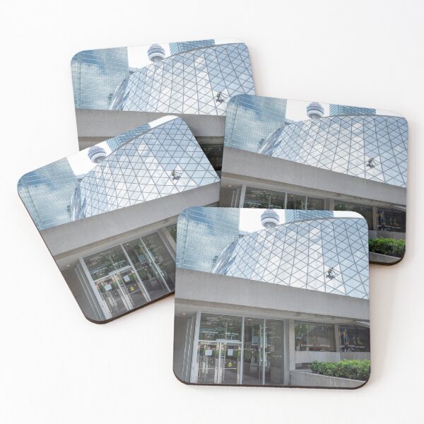 Item preview, Roy Thomson Hall Box Office & Toronto Skyline designed and sold by bayviewmedia.