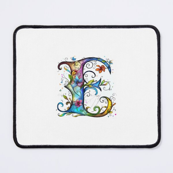 Item preview, Whimsical Monogram Letter E designed and sold by Boddicca.