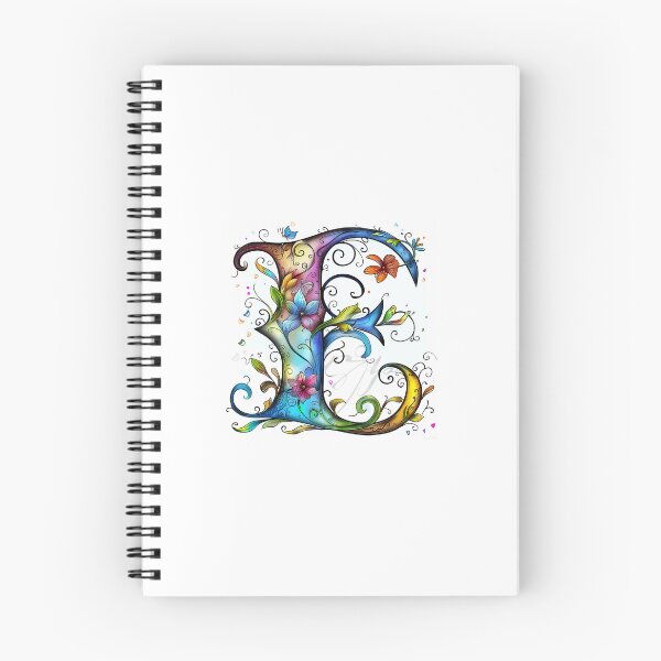 Item preview, Whimsical Monogram Letter E designed and sold by Boddicca.