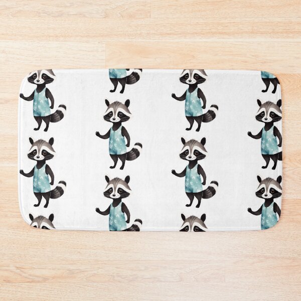 Item preview, Watercolor Raccoon Adventure designed and sold by Victoria Riabov.