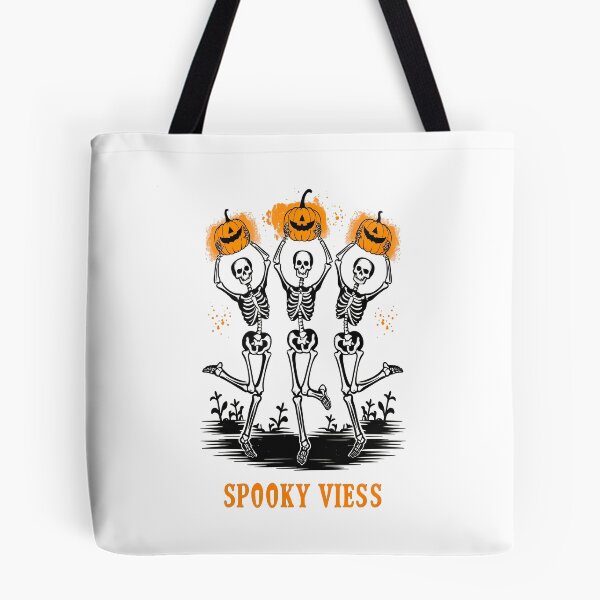 Item preview, Spooky Vibes Halloween Dancing Skeletons designed and sold by Mosaic-97.