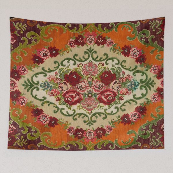 Item preview, Antique Karabakh Flower Patterned designed and sold by DehaArt.