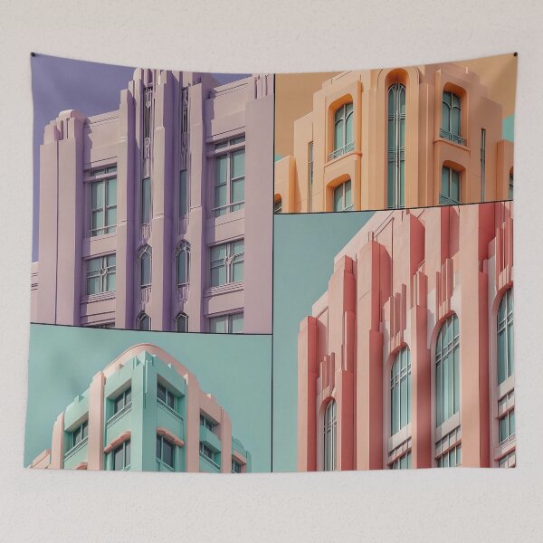 Aperçu de l'œuvre Art déco architecture créée et vendue par Jean-François Dupuis.