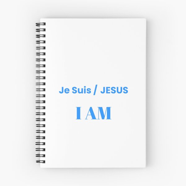 Item preview, Je Suis Jesus I AM blue designed and sold by KATKattalestv.