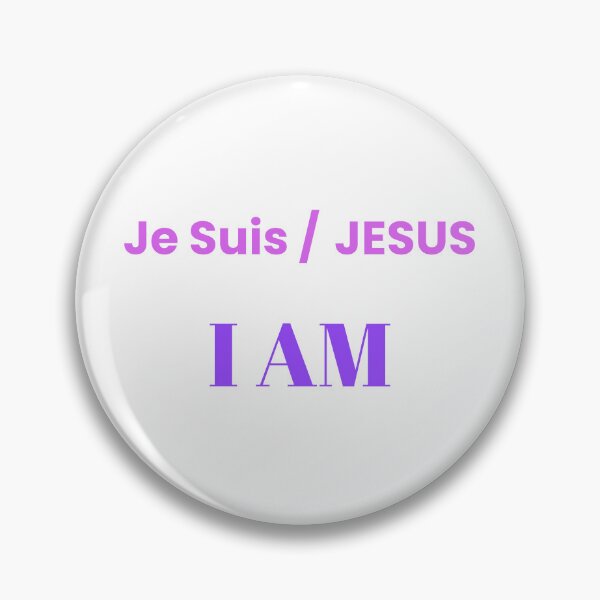 Item preview, Copy of Je Suis Jesus I AM purple designed and sold by KATKattalestv.