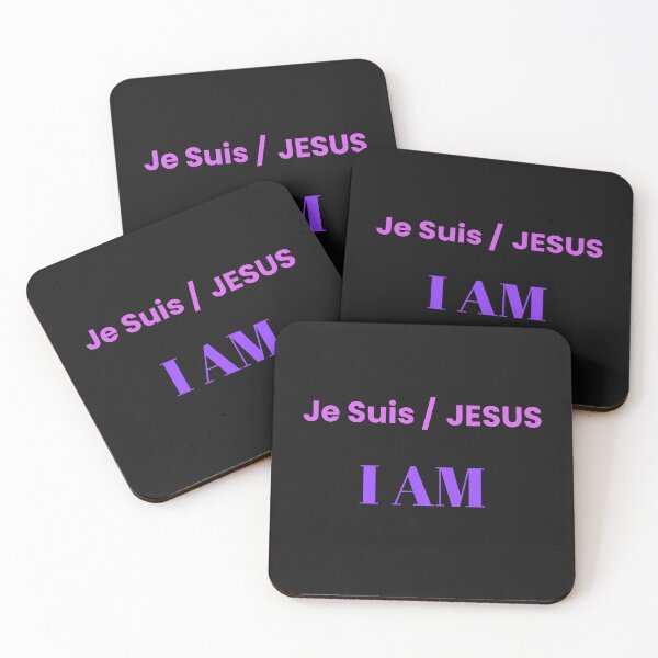 Item preview, Copy of Je Suis Jesus I AM purple designed and sold by KATKattalestv.