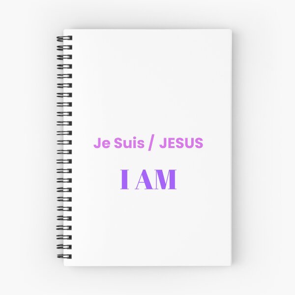 Item preview, Copy of Je Suis Jesus I AM purple designed and sold by KATKattalestv.