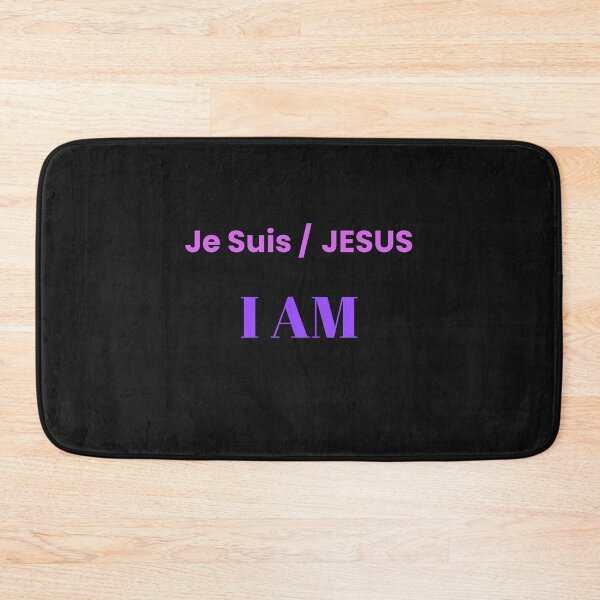 Item preview, Copy of Je Suis Jesus I AM purple designed and sold by KATKattalestv.