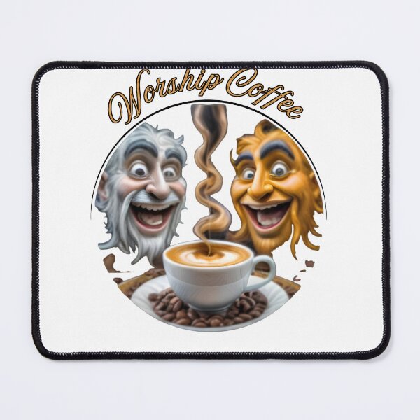 Item preview, Humorous Worship Coffee Classic T-Shirt designed and sold by DarBYZimb.
