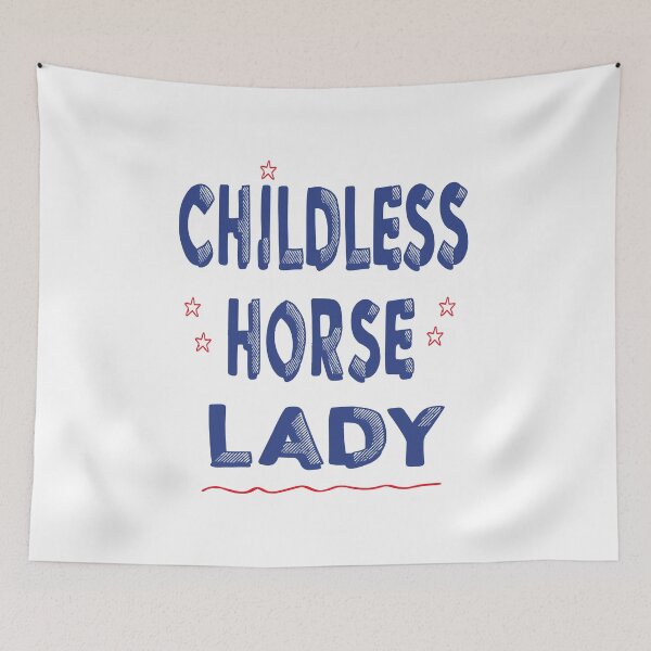 Item preview, CHILDLESS HORSE LADY 2024 designed and sold by Latifay.