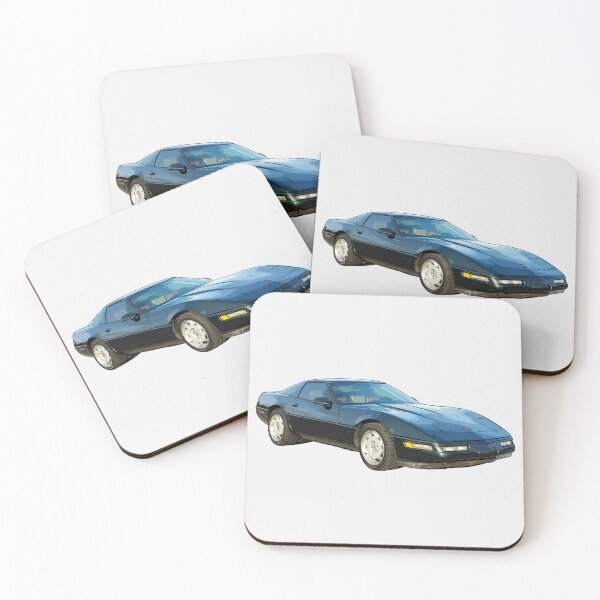 Item preview, Corvette C4 Comic Style Side View designed and sold by Grain-Worthy-Co.
