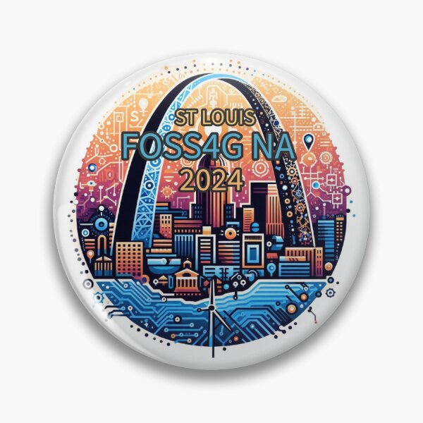 Artikelvorschau, FOSS4G NA St. Louis – Georäumliche Open-Source-Technologievielfalt entworfen und verkauft von FOSS4GNA.