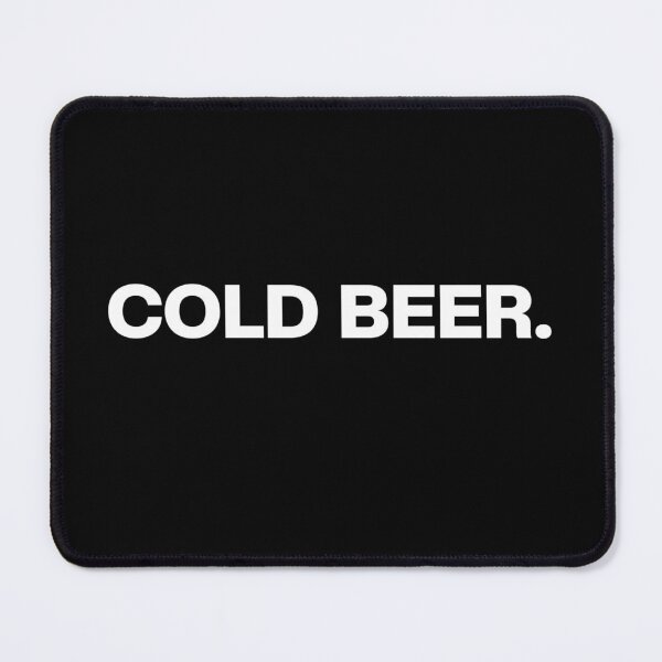 Item preview, Cold Beer Lover Funny Minimalist Beer Drinking designed and sold by The Junto Shop.
