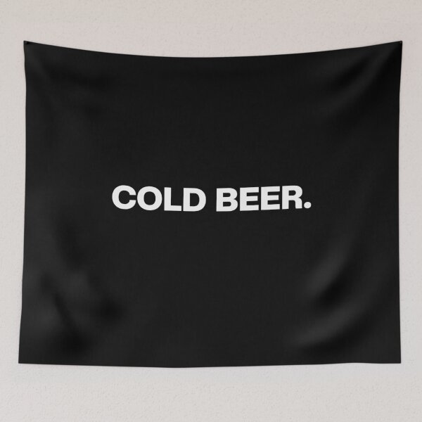 Item preview, Cold Beer Lover Funny Minimalist Beer Drinking  designed and sold by The Junto Shop.