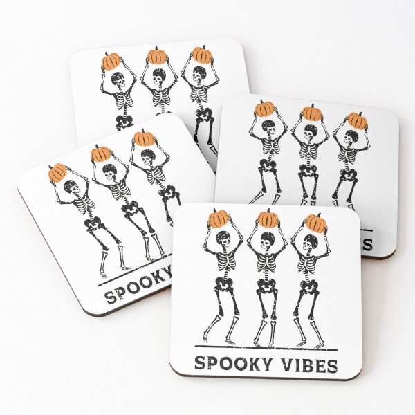 Item preview, Spooky Vibes Dancing Skeletons designed and sold by Mosaic-97.