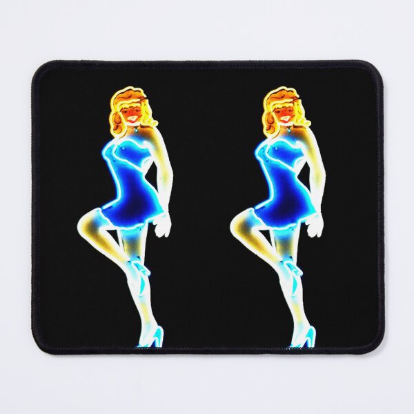 Aperçu de l'œuvre Enseigne Au Néon Vintage Dancing Girl De Las Vegas créée et vendue par ImagistStudio Presents MikesDigs.