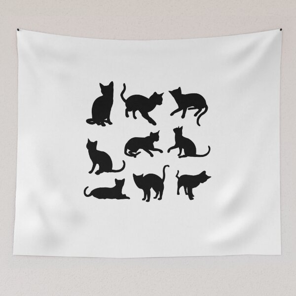 Item preview, 9 Black Cats designed and sold by KATKattalestv.